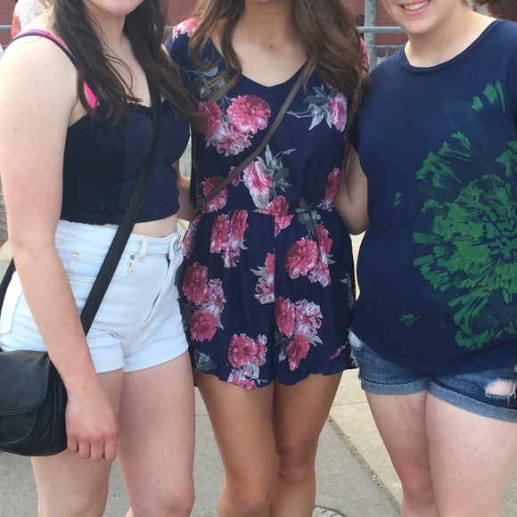 Abercrombie & Fitch Dresses & Skirts - A&F FLORAL ROMPER